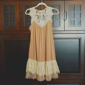 RYU Tulle and Lace Dress